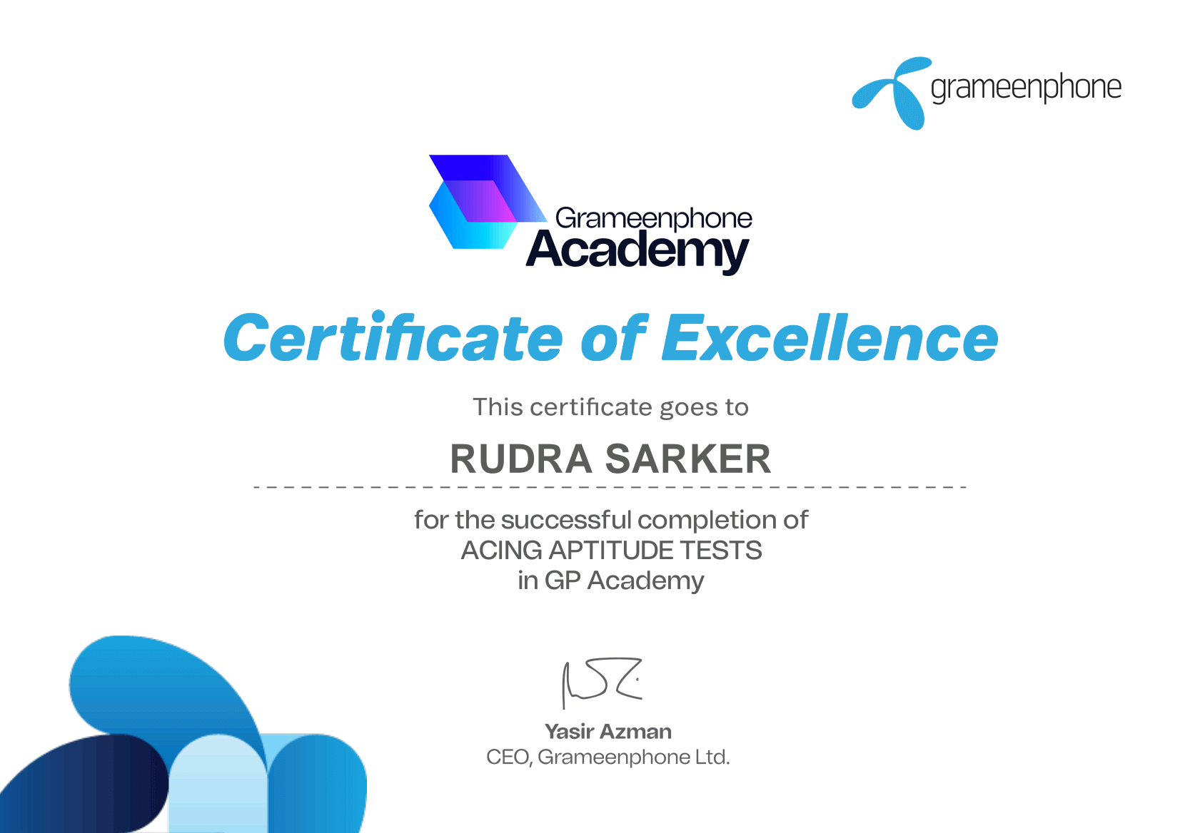 Certificate 10