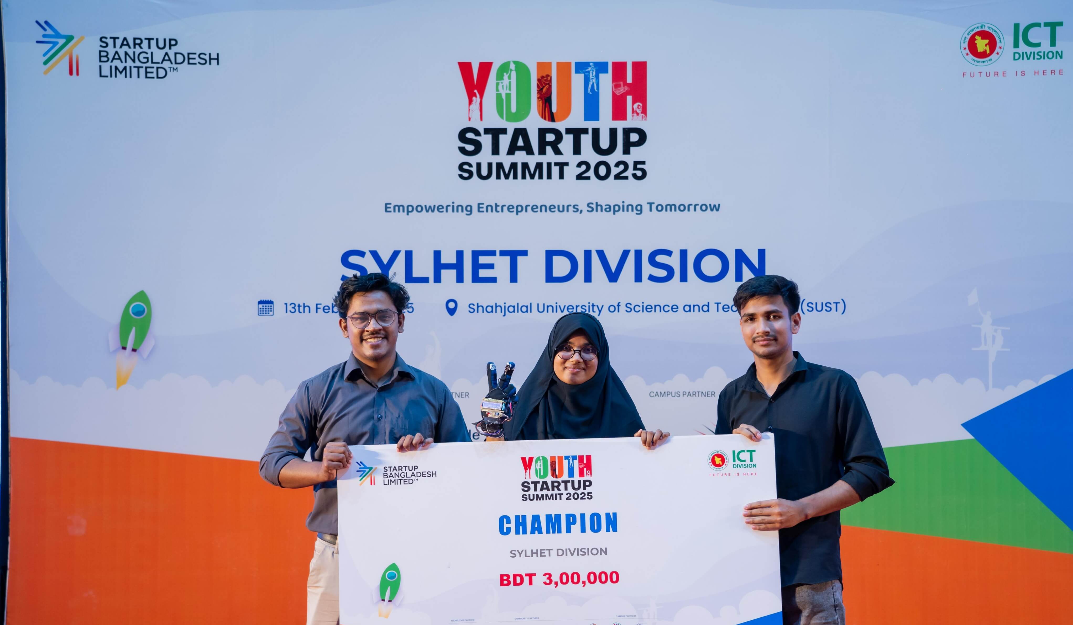 Champion at YOUTH STARTUP SUMMIT 2025